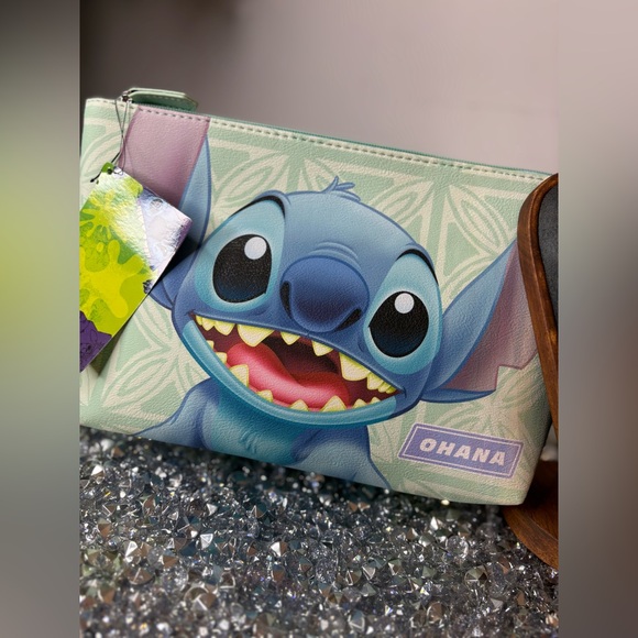 Disney Stitch Ohana bag w/matching necklace NWT - Picture 4 of 7